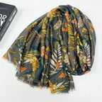 High-grade Shawl Ladies Tassel Printed Scarf