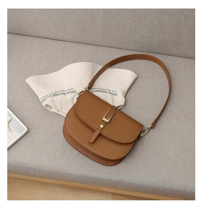 New Spring And Summer Fashion Messenger Bag Genuine Leather