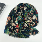 High-grade Shawl Ladies Tassel Printed Scarf