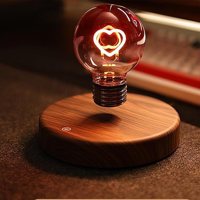 Levitating Heart LED Bulb Lamp ©